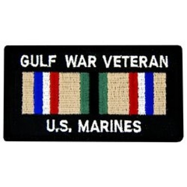 USMC Gulf War Vet Patch/Small