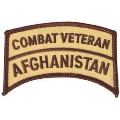 Afghanistan Cbt Vet Patch/Small