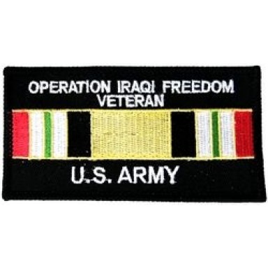 USA Iraq Vet Patch/Small