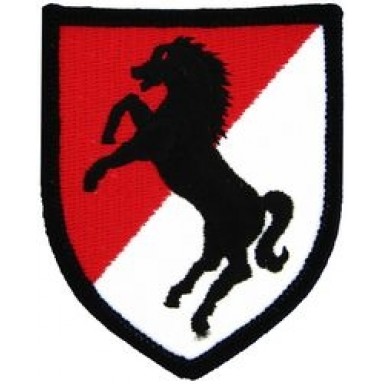 11th Armored Cav Patch/Small