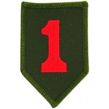 1st Inf Div Patch/Small