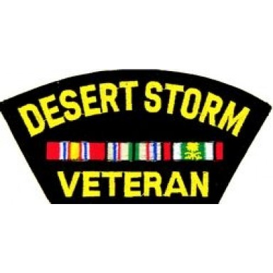 Desert Storm Vet Patch/Small