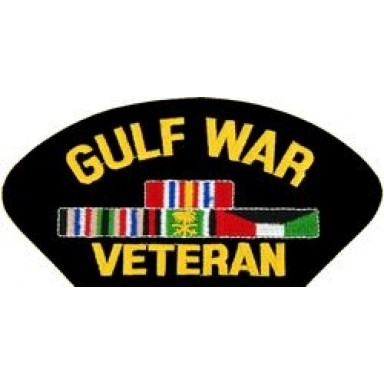 Gulf War Vet Patch/Small