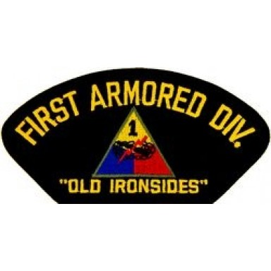 1st Armored Div Patch/Small