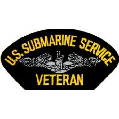 US Submarine Service Vet Patch/Small