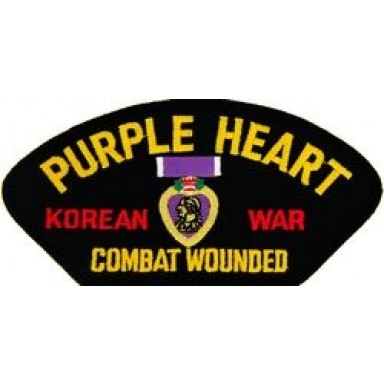 Korea Purple Heart Patch/Small