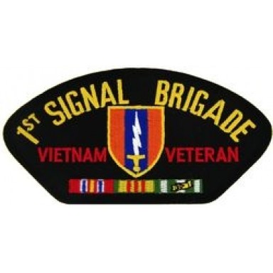 VN 1st Sig Bde Vet Patch/Small