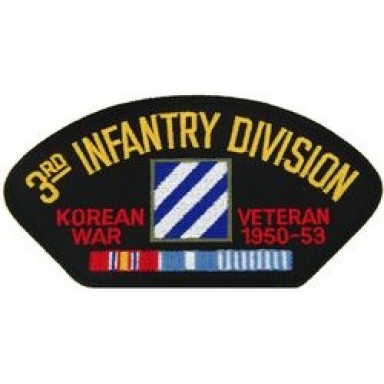 Korea 3rd Inf Vet Patch/Small