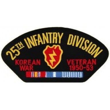 Korea 25th Inf Vet Patch/Small