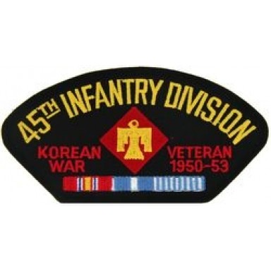 Korea 45th Inf Vet Patch/Small