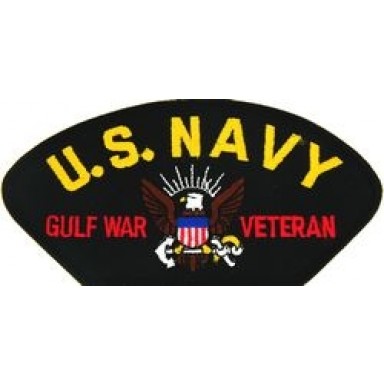 USN Gulf War Vet Patch/Small