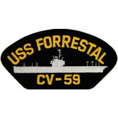 USS Forrestal Patch/Small