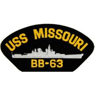 USS Missouri Patch/Small