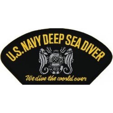 USN Deep Sea Diver Patch/Small