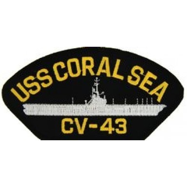 USS Coral Sea Patch/Small