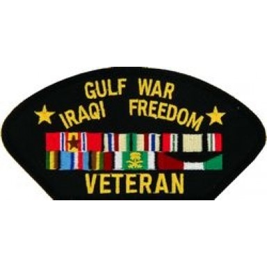 Gulf War/Iraq Vet Patch/Small
