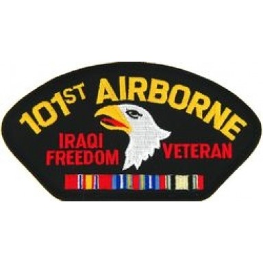 Iraq 101st A/B Div Vet Patch/Small