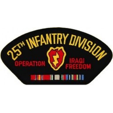 Iraq 25th Inf Div Patch/Small