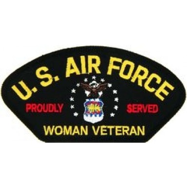 USAF Woman Vet Patch/Small