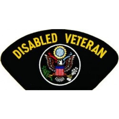 Disabled Vet Patch/Small