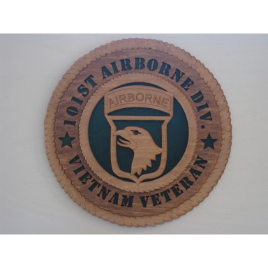 US Army Veteran Vietnam 101st Airborne Plaque