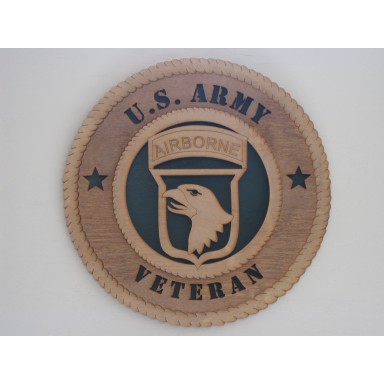 US Army 101st AB Plaque