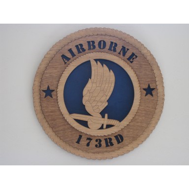 US Army 173rd AB Plaque