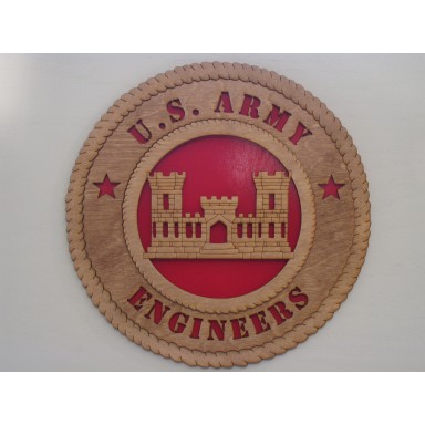 US Army Engineers Plaque