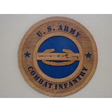 US Army Combat Infantry Plaque