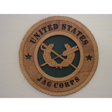 United States JAG Corps Plaque
