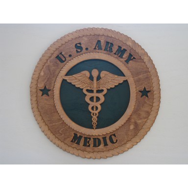 US Army Medic Plaque