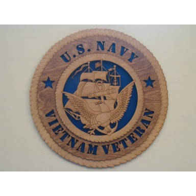 US Navy Veteran Vietnam Plaque