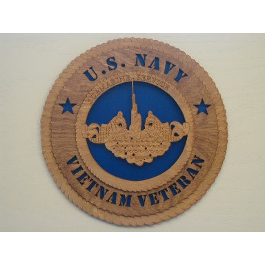 US Navy Veteran Vietnam Submarine Plaque