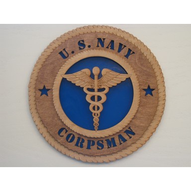 US Navy Corpsman Plaque