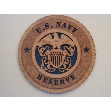 US Navy Reserve Plaque