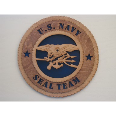 US Navy Seal Team Plaque