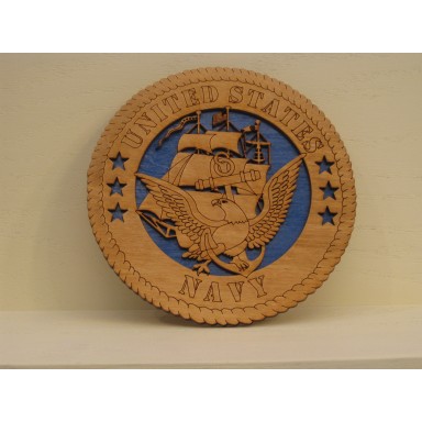 United States Navy Desktop Plaque 