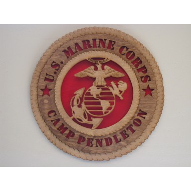US Marine Corps Camp Pendleton Plaque