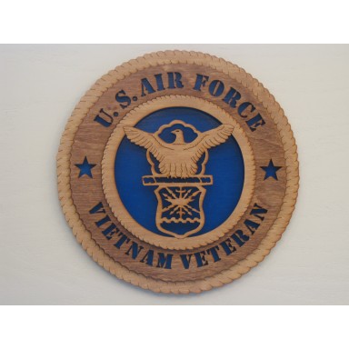 US Air Force Veteran Vietnam Plaque