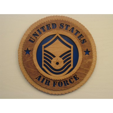 United States Air Force Senior Master Sergeant Plaque