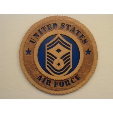 United States Air Force Master Sergeant Plaque