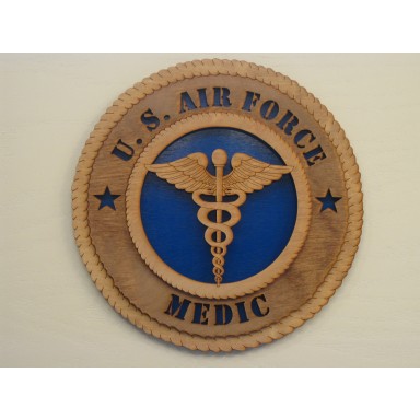 US Air Force Medic Plaque