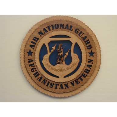 Air National Guard Veteran Afghanistan Plaque
