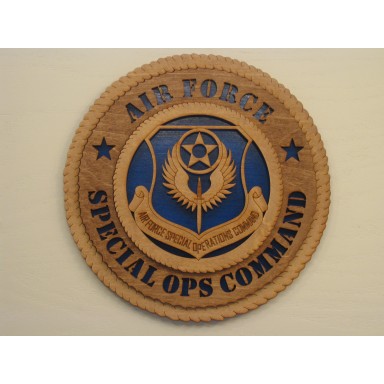 Air Force Special Operations Command Plaque