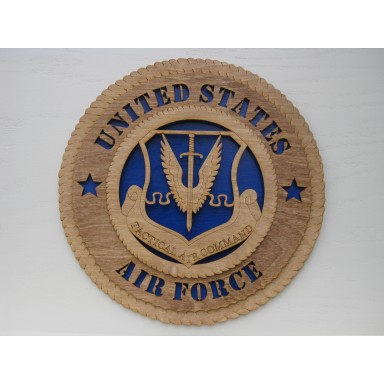 United States Air Force Tactical Air Command Plaque