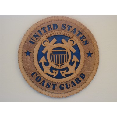 United States Coast Guard Plaque