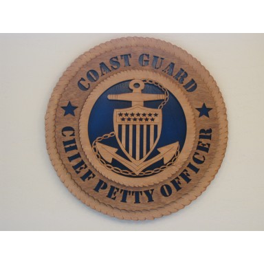 Coast Guard Chief Petty Officer Plaque