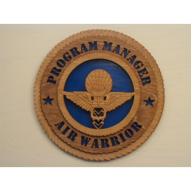 Air Warrior Plaque