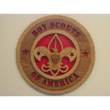 Boy Scouts of America Plaque