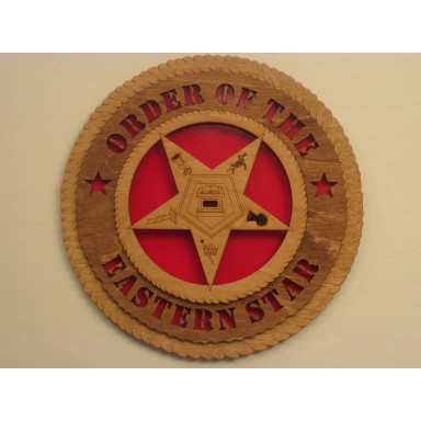 Order of Eastern Star Plaque
